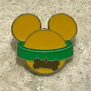 Disney Pluto Mickey Mouse Head Icon Pin